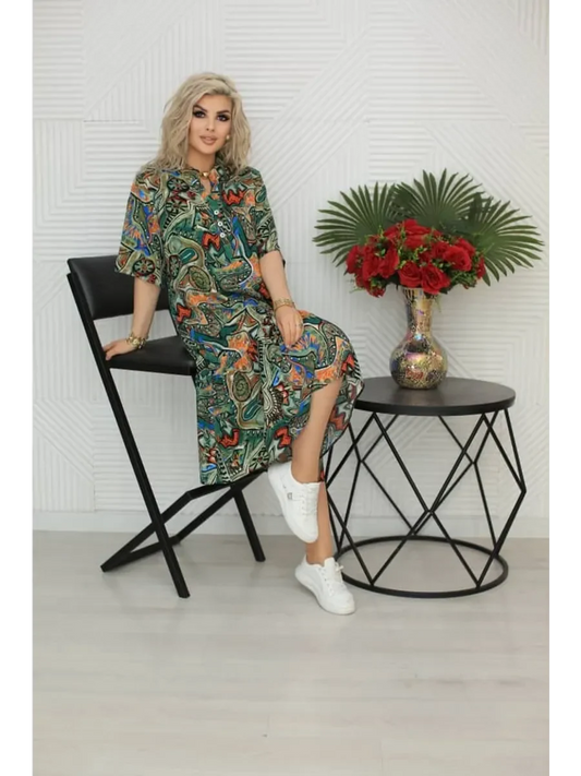 Madinga retro rašto suknelė