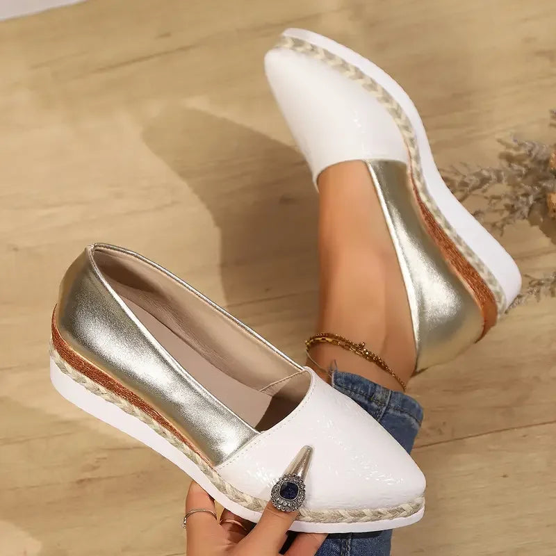 Elegantiški moteriški ortopediniai mokasinai