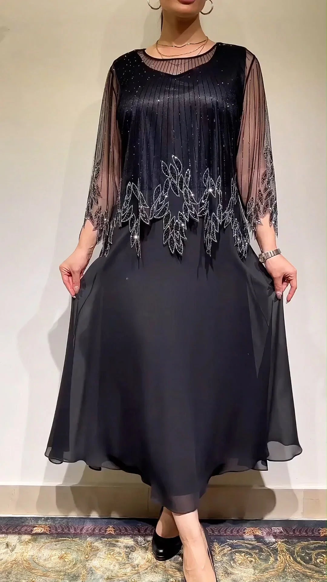 Elegantiška proginė suknelė