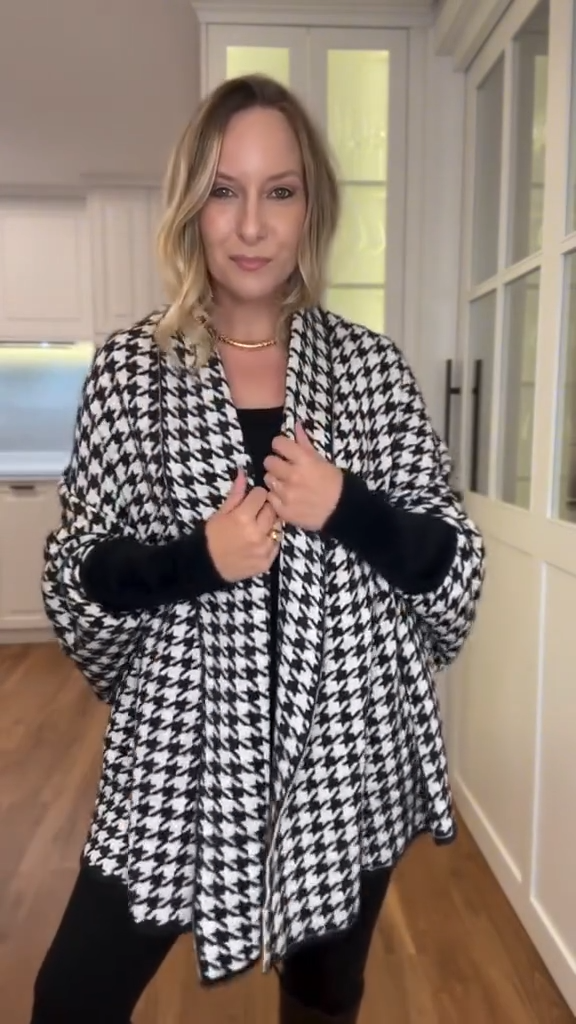 Nuostabus kardiganas rudeniui