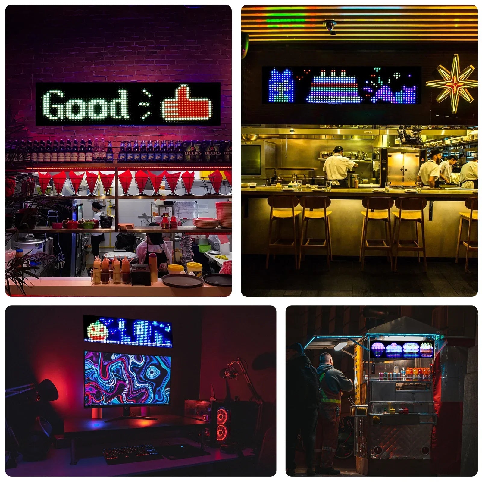 Daugiafunkcis LED ekranas