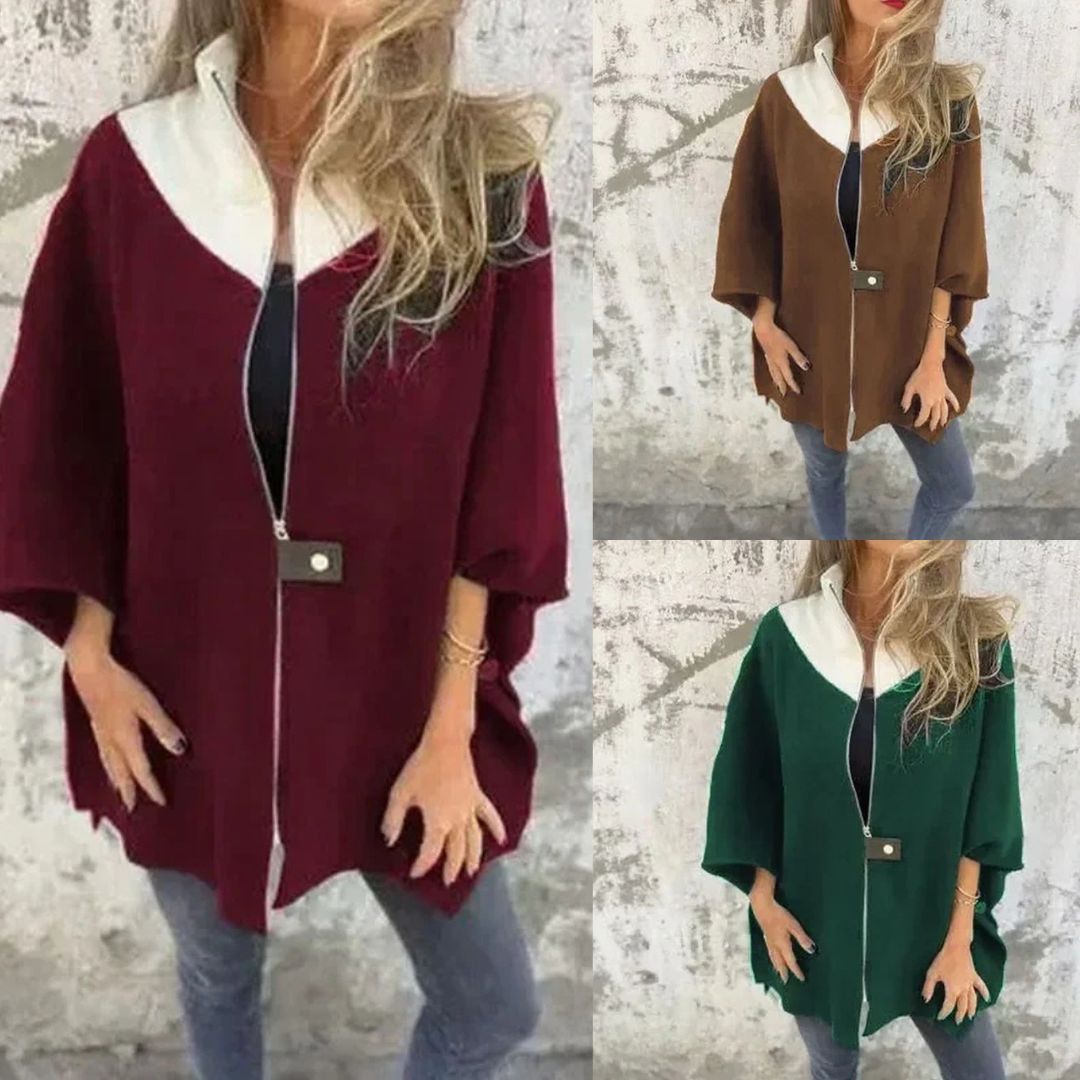 Kardiganas su užtrauktuku