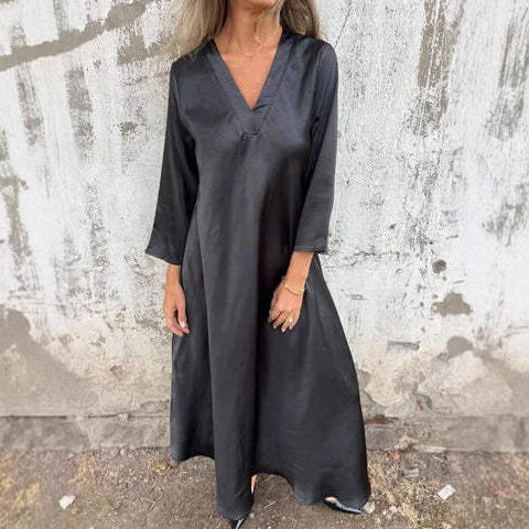 Daili satininė suknelė