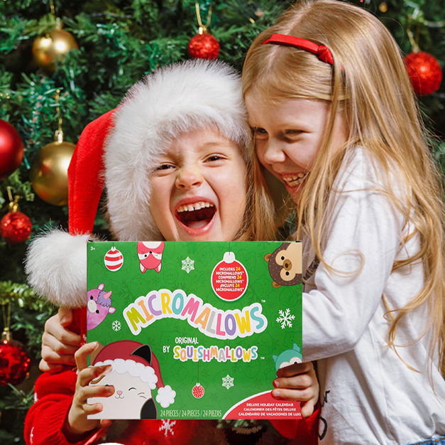 🎄Kalėdinis Advento kalendorius su pliušinėmis lėlėmis