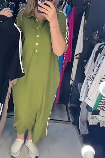 Laisva marškinėlių tipo suknelė