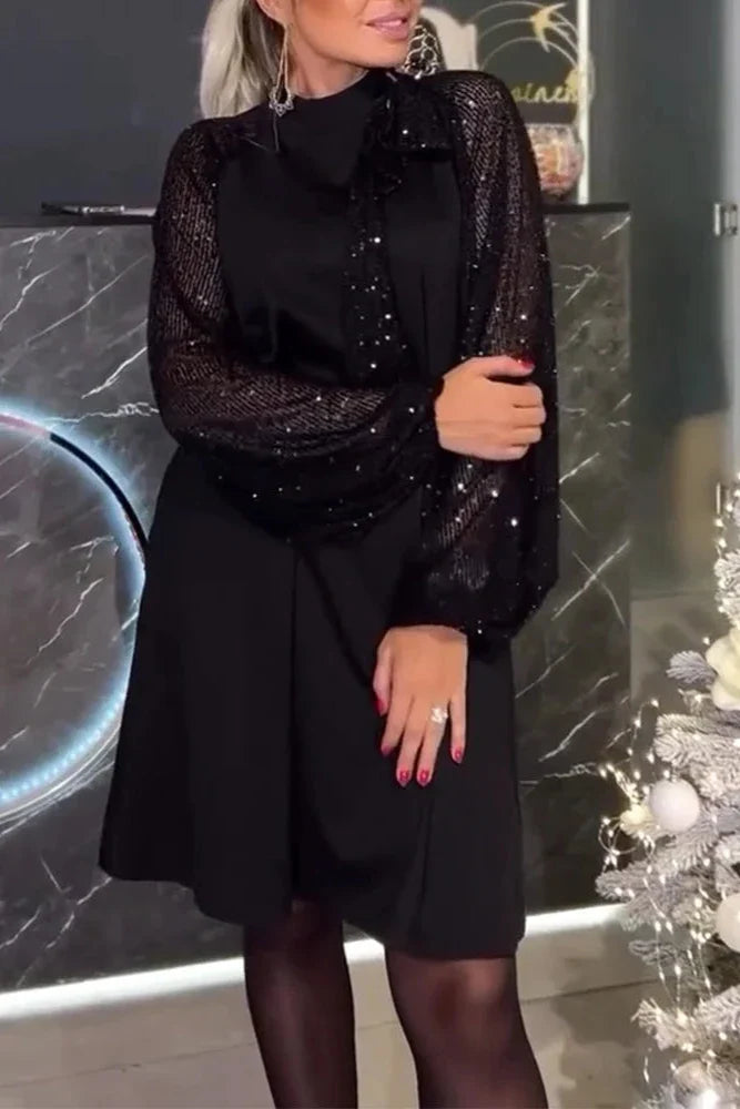 Suknelė su blizgučiais