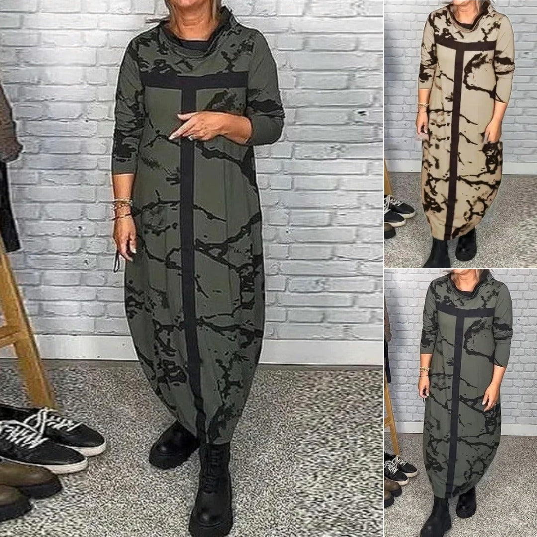 Ilga laisvalaikio suknelė