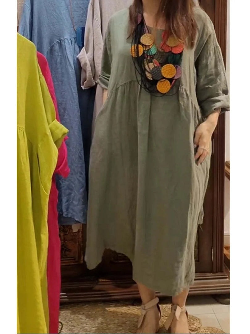 Laisvalaikio vienspalvė suknelė