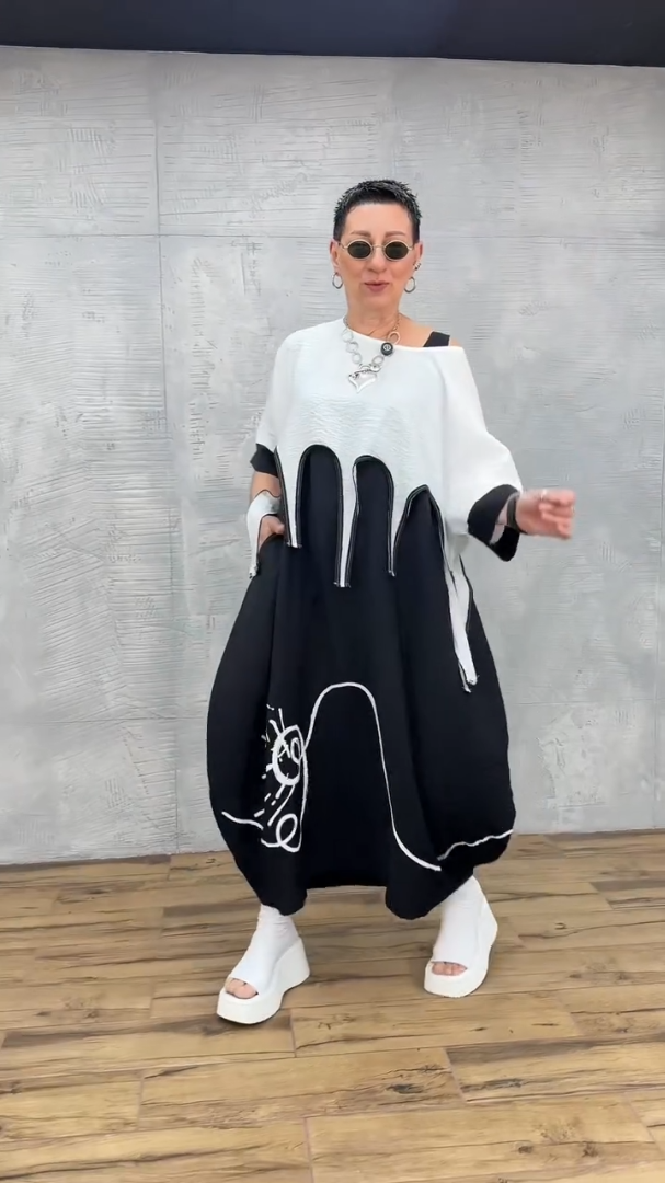 Suknelės ir megztuko komplektas