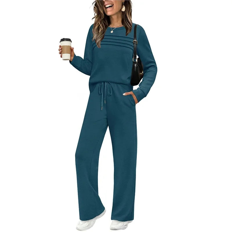 Moteriškas laisvalaikio sportinio kostiumo komplektas