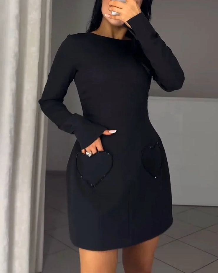 Elegantiška suknelė formuojanti liemenį