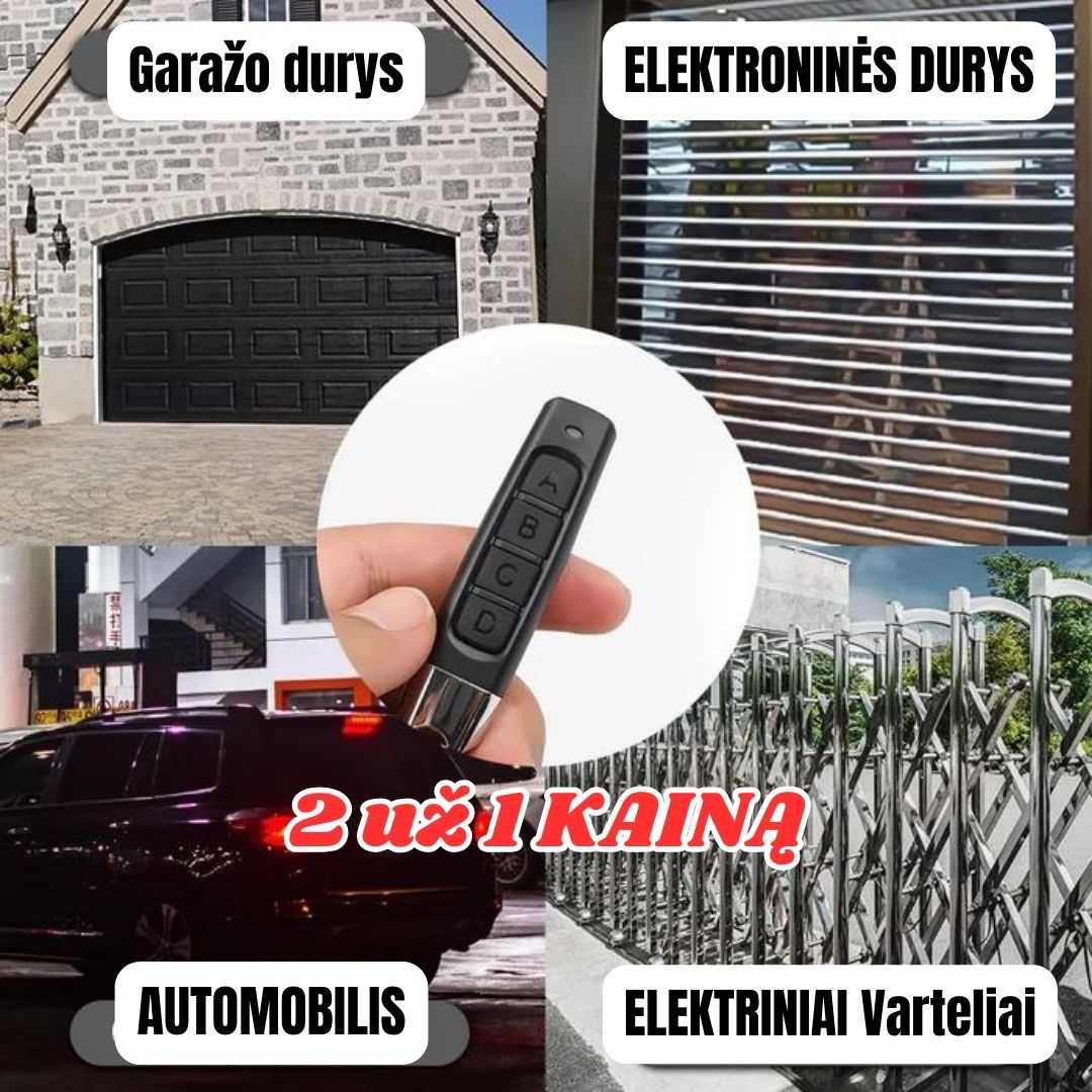 👉2 už 1 kainą 🔒 4-in-1 nuotolinio valdymo pulto dublikatas