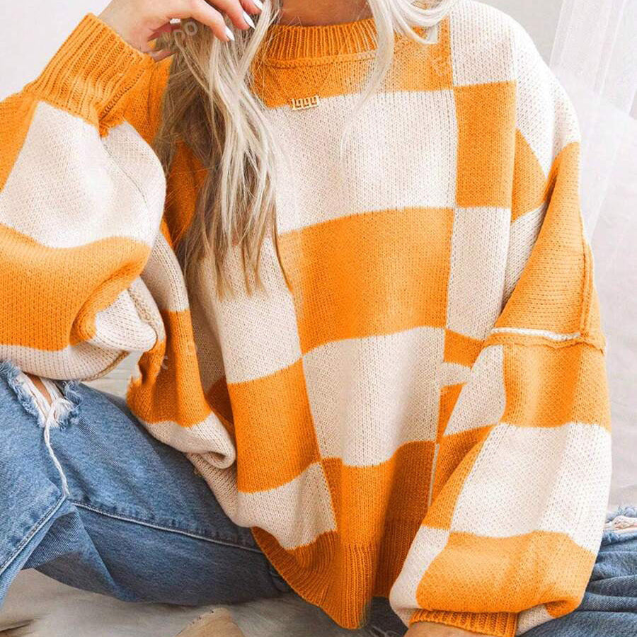 Laisvas megztinis moterims