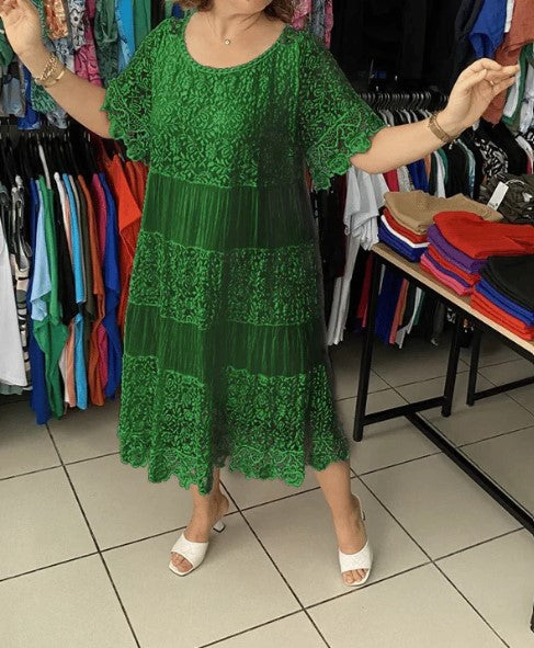 Suknelė su išskirtiniu raštu
