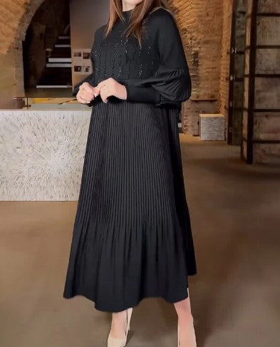 Didelių dydžių puošni suknelė moterims