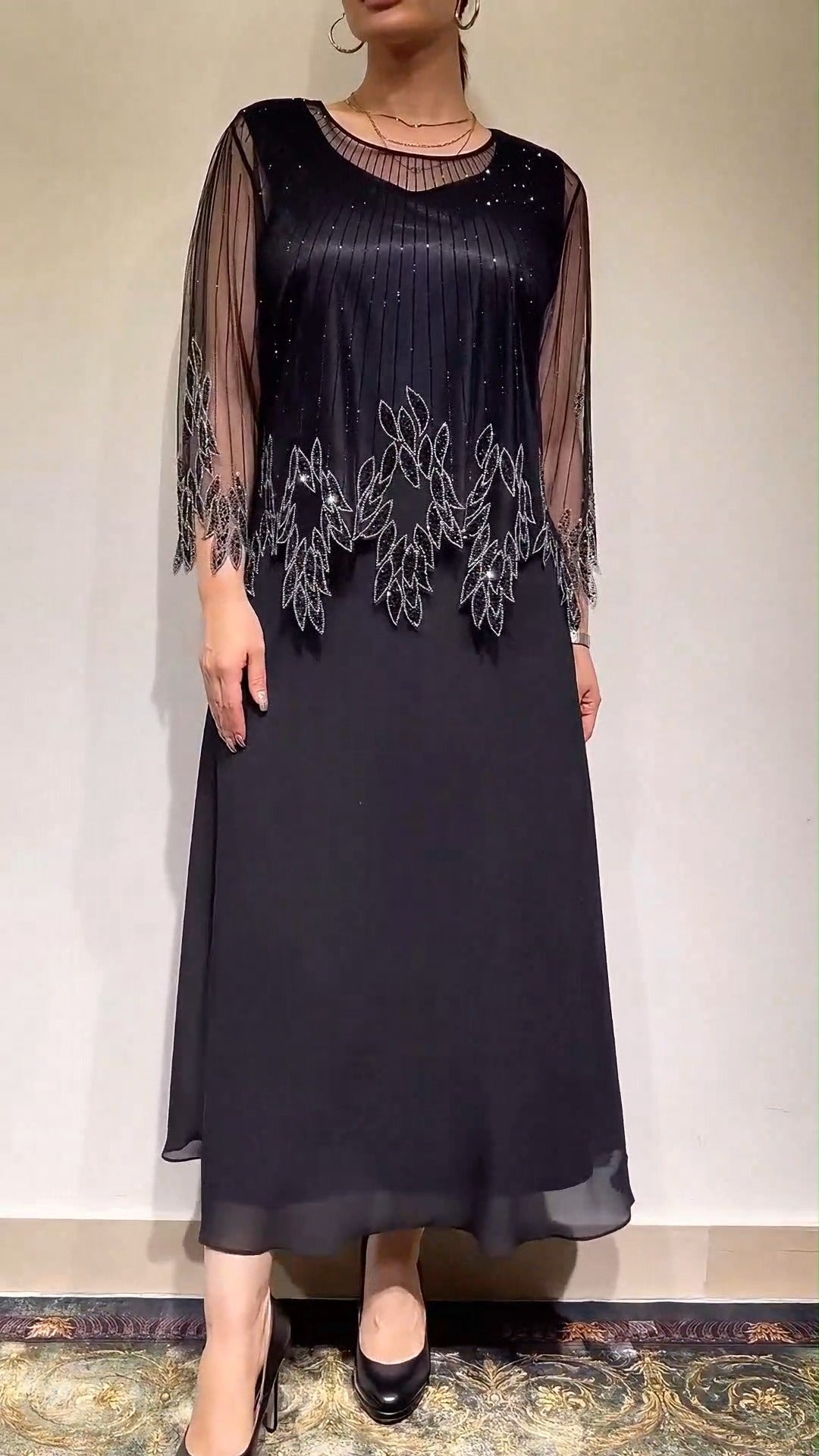 Elegantiška proginė suknelė
