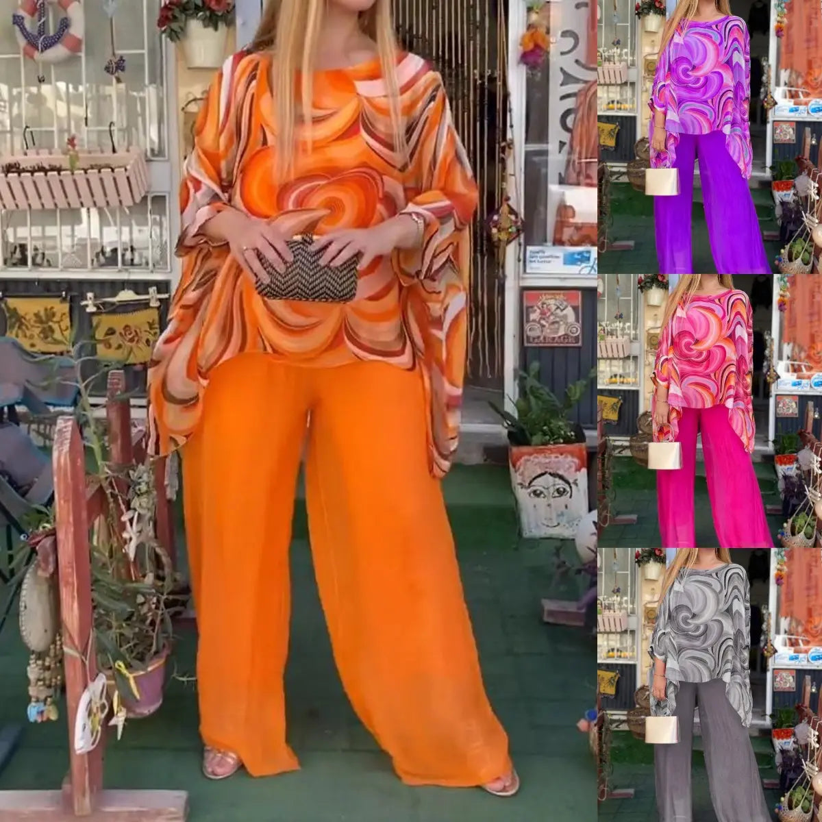 Ryškių spalvų kostiumėlis