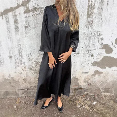 Daili satininė suknelė