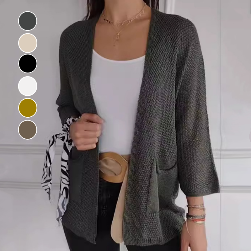 Moteriškas laisvalaikio kardiganas vasarai