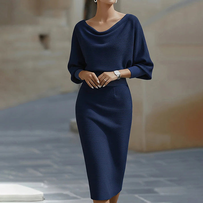 Figūrą formuojanti moteriška suknelė